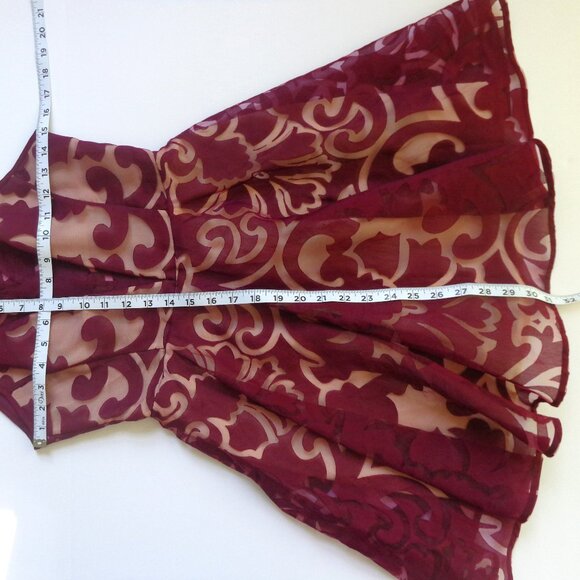 KEEPSAKE THE LABEL‎ Romantic Rebel Burnout Lace Skater Dress Size S - Picture 7 of 8